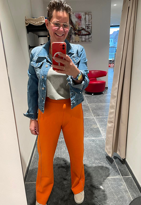Kleurrijke outfit